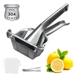 304 Stainless Steel Lemon Squeezer Set, Extra Large Manual Citrus New. Fixed Price $26.99.