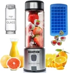 Roseview Smoothie Blender Glass Bottle Portable Jet Mini Usb Rechargeable. Fixed Price $50.57.