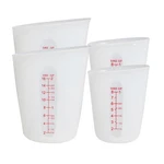 Silicone Measuring Cups (2 / 8 ONCE+16 Once) Flexible Measure Cup.... Fixed Price $26.25.