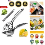 Citrus Juicer Handheld Lemon Lime Squeezer Kitchen Tool Durable Stainless Steel. Fixed Price $28.52.