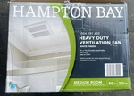 Hampton Bay Heavy Dutyventilation Fan 1004181633 New. Fixed Price $62.10.