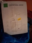 Gdor 1200W Juicer, 3.2" Wide Chute, Titanium-enhanced Blade, Heavy-duty Coppe.... Fixed Price $45.00.