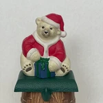 Eddie Bauer Cast Iron Polar Bear Stocking Holder. Fixed Price $22.49.