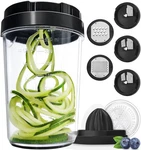 Fullstar Mandoline Spiralizer & Vegetable Slicer, 8 1, Black. Fixed Price $40.99.