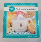 Euro Line Supreme Citrus Juicer For Oranges, Lemons & Grapefruits Model JJ-1200. Fixed Price $16.99.