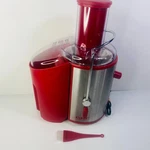 Gnc Deluxe HL-2098 Juicer Powerful Red Color Fruit & Vegetable Juicing System. Fixed Price $26.00.
