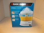 Black & Decker CJ630 White Citrus Juicer With Adjustable Pulp Control. Fixed Price $20.99.