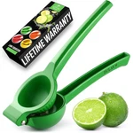 Zulay Metal Lime Squeezer Heavy-duty Citrus Juicer For Medium, Green. Fixed Price $17.99.