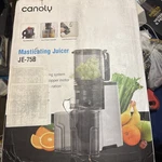 New Canoly Masticating Juicer JE-75B Cold Press Machine 5.4" 350W Silver. Fixed Price $119.99.
