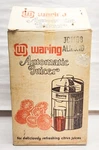 Vintage Waring Automatic Juicer-electric JC1108 Works!. Fixed Price $25.00.
