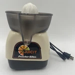Vtg Proctor Silex Juicit Juicer Automatic Electric J101W Citrus Tested. Fixed Price $34.99.