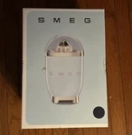 SMEG50'S Retro Style Citrus Juicer Drip Free Spout, Automatic Activation, Blue. Fixed Price $299.99.