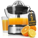 Lebenlang Orange Juicer Electric 2 Cones & Bpa-free High Yield Large. Fixed Price $38.65.