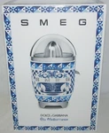 New Smeg Dolce & Gabbana Citrus Juicer - Blu Mediterraneo CJF01DGBUS. Fixed Price $639.99.