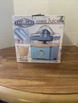 Americana Classics Citrus Juicer #AMC-CJ1 3.3 Cup Blue/green. Fixed Price $35.00.