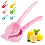 Buzazzy Metal Lemon Juicer Lime Squeezer, Manual Pink. Fixed Price $17.53.
