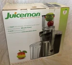 Juiceman JM550S The Big Apple 4-INCH Wide-mouth Automatic Extractor Juicer. Fixed Price $57.00.