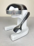 Vintage Metrokane Mighty Juicer Manual Countertop White Enamel And Chrome Vgc!. Fixed Price $69.99.