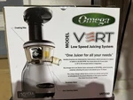 Omega VRT350 Masticating Juicer Cinnamon 2HP Ultem Auger Auto Cleaning System. Fixed Price $125.00.