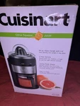Cuisinart Citrus Squeeze Juicer 24OZ Glass Carafe CCJ-900 W/box. Fixed Price $22.22.
