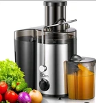 Qcen 500W Centrifugal Juicer With 3 Wide Feed Chute For Fruits And Vegetables.. Fixed Price $60.00.