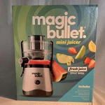 Magic Bullet Mini Juicer Black And Silver. Fixed Price $44.50.