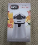 New Parini Electric Juicer Extraction Auto-reverse Silver Finish. Fixed Price $18.00.