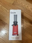 Qvin Slow Juicer Never Been Used! Black. Fixed Price $40.00.
