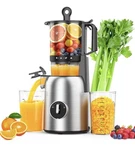 Cowsar Cold Press Juicer, Machines With 5.4" Wide Feed Chute. Fixed Price $40.00.
