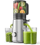 Smallhoo Slow Juicer, 5.3" Wide Feed Chute Cold Press For Whole Vegetable. Fixed Price $60.00.