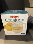Vtg. Aroma Citrus Juicer ACJ-150 Fresh Squeeze Juices 0.5 L. Fixed Price $23.99.