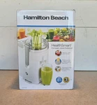 New - Sealed In Box Hamilton Beach Health Smart Compact Juice Extractor #67501. Fixed Price $39.99.