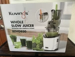 Kuvings EVO820 Whole Slow Juicer With Citrus Attachment. Fixed Price $595.00.