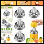 4 Pcs Stainless Steel Mason Jar Juicer Lid Manual Squeezer For 3.39" Wide Mouth. Fixed Price $33.99.