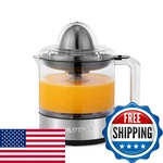 Holstein Housewares 27OZ Electric Citrus Juicer - Black/stainless Steel. Fixed Price $49.66.