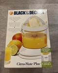 Black & Decker CJ525 Citrusmate Plus White Electric Orange Lemon Juicer. Fixed Price $24.90.