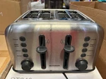 Buydeem Toaster Slot Bagel Defrost Reheat Muffin DT640 Bread Kitchen Retro. Fixed Price $42.42.