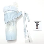 Juicer Portable Blender 16OZ Light Blue HD-07. Fixed Price $17.96.