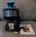 Cuisinart CJE-500 Compact Juice Extractor New Unused With Instructions No Box. Fixed Price $30.40.