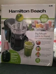 Hamilton Beach Big Mouth Juice Extractor Model 67970 Black 800 Watt!. Fixed Price $45.00.