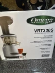 New Omega VRT330S Dual-stage Vertical Auger Low Speed Masticating Juicer. Fixed Price $149.99.