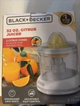 Black & Decker 32OZ Citrus Juicer 30WATTS Very Powerful Motor. Fixed Price $15.00.