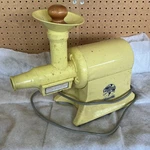 Champion Masticating Juicer NG-853S Yellow Electric 115V 1/3 Hp. Fixed Price $120.00.