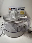 Black & Decker Handy Electric Citrus Juicer HJ29 Self Reversing 28 Oz - Tested. Fixed Price $29.99.