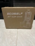 Ecoself 3 1 Juicer With Filters (for Juice/sorbet/nut Milk), Slow Chewing. Fixed Price $400.00.