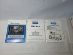 Lot Original Dealer Service Manual Cub Cadet Decals Attachment Sales Docs G8021. Fixed Price $51.61.