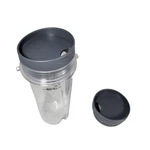 Ninja Nutri 16 Oz Cup With Two Lids BL660 BL663 BL740 BL780 BL810 BL830. Fixed Price $7.70.