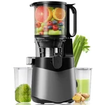Eanoruus Cold Press Juicer, 5.8" Wide Feed Chute Extra Large, Dark Grey. Fixed Price $125.58.