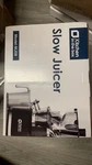 Kitchen In The Box Slow Juicer MJ08 Electric Black/clear Plastic. Fixed Price $49.32.