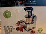 Slow Platino Juicer By Fagor Model 670041650 - Vegetable & Fruit Cold Press. Fixed Price $55.88.